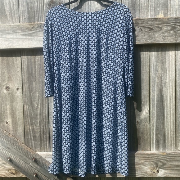 Tommy Hilfiger Blue 3/4 Sleeve Sundress - Picture 1 of 11